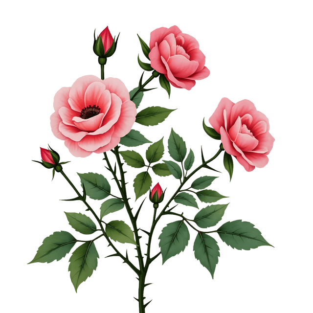 Free transparent PNG: Rose Bush  Garden Clipart, free downloadable png