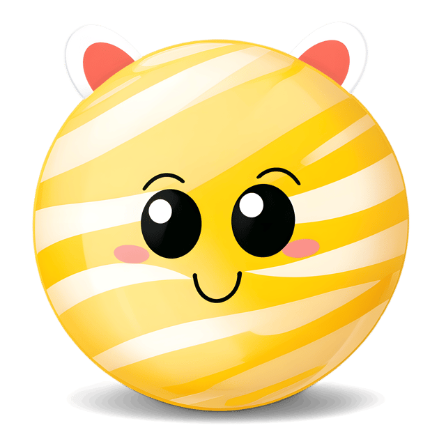 Free transparent PNG: Classic Yellow and White Striped Design Transparent PNG for Decorative Use