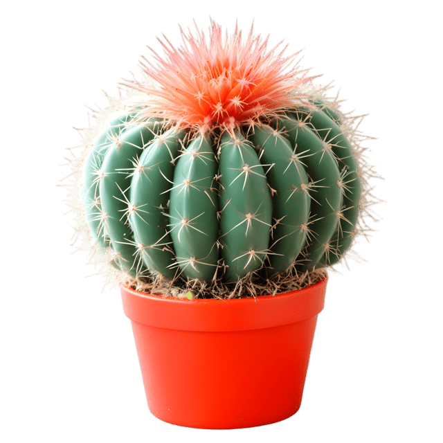 Free transparent PNG: Pincushion Cactus Transparent PNG for Botanical Art and Design