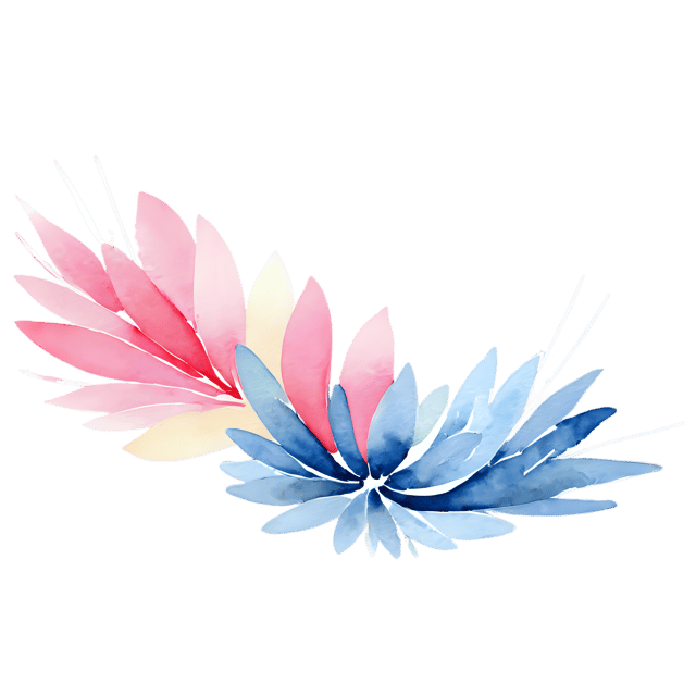 Free transparent PNG: Watercolor Flower Splash Design Element – Transparent Watercolor Illustration