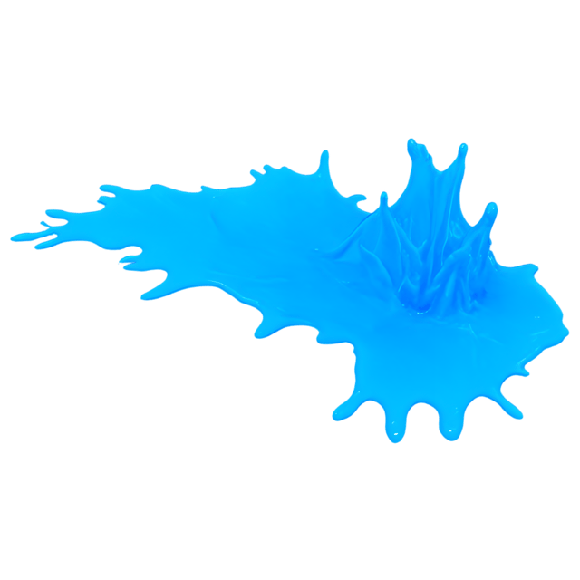 Free transparent PNG: Blue Color Splash PNG with Transparent Background for Creative Use