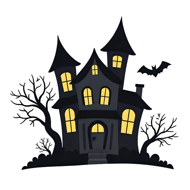Free transparent PNG: Haunted House  Spooky Clipart, free downloadable png