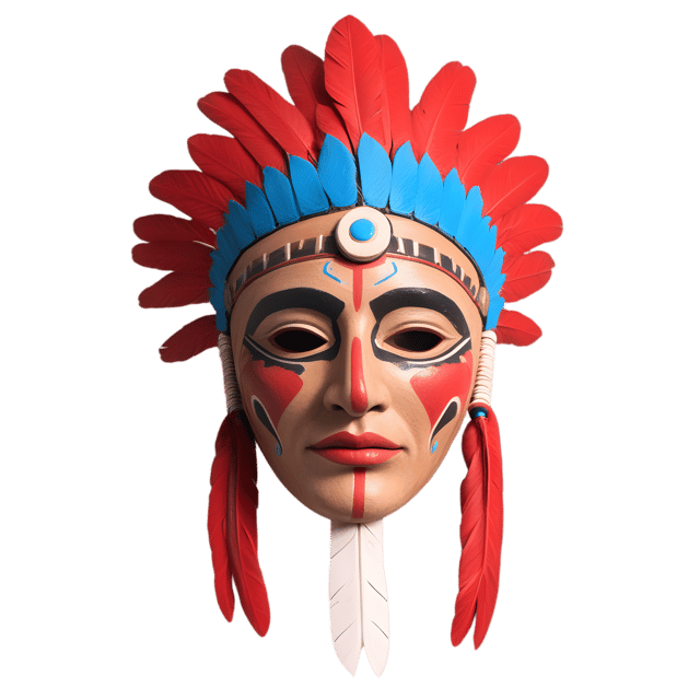 Free transparent PNG: Native American Mask PNG Transparent Background