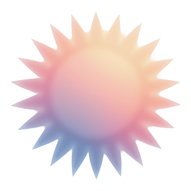 Free transparent PNG: Soft Burst Gradient  Modern Design Clipart, free png download