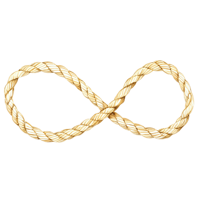 Free transparent PNG: Twisted Rope Ornament - Watercolor Style Transparent PNG Illustration