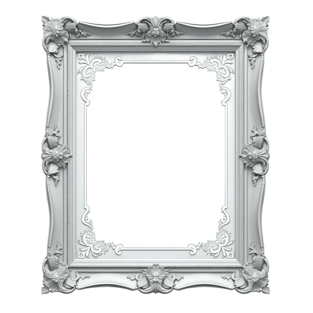 Free transparent PNG: Etched Glass Frame PNG Clipart  Ideal for Home Decor  Design Projects