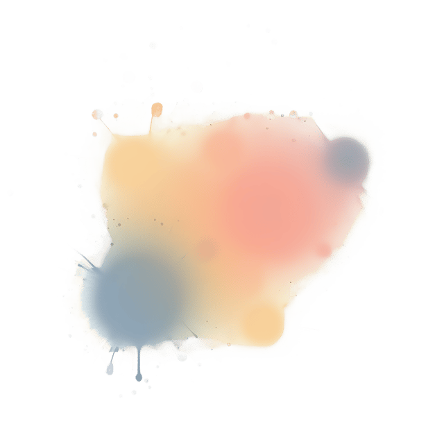 Free transparent PNG: Delicate Ethereal Design Splatter PNG for Artistic and Decorative Use