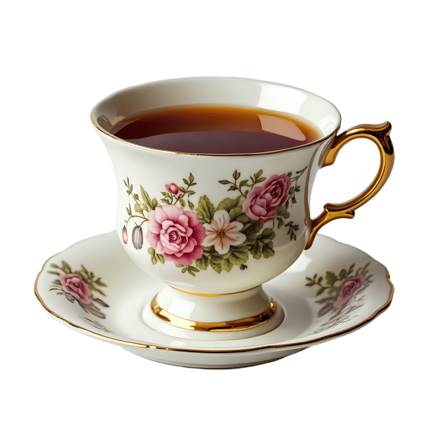 Free transparent PNG: Vintage Tea Cup PNG Clipart  Perfect for Classic Design  Home Decor