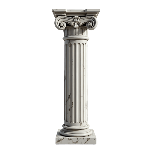 Free transparent PNG: Elegant Fluted Marble Column  Free PNG Download