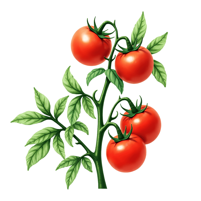 Free transparent PNG: Tomato Plant  Garden Clipart, free downloadable png