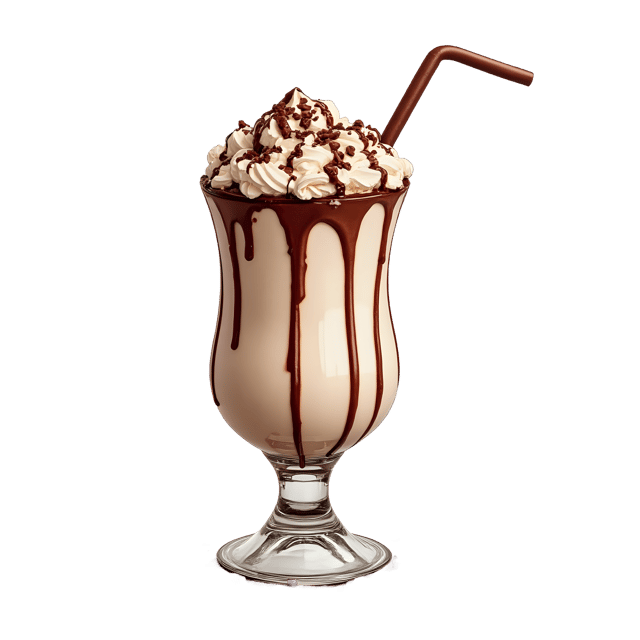 Free transparent PNG: Milkshake Glass  Chocolate Drizzle Dessert Clipart, free transparent png download