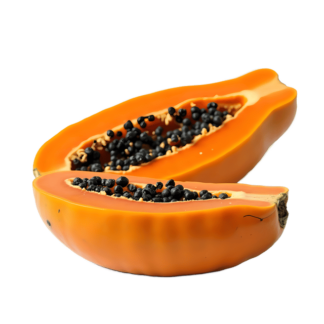 Free transparent PNG: Papaya PNG Clipart  Perfect for Tropical Themes and Healthy Living