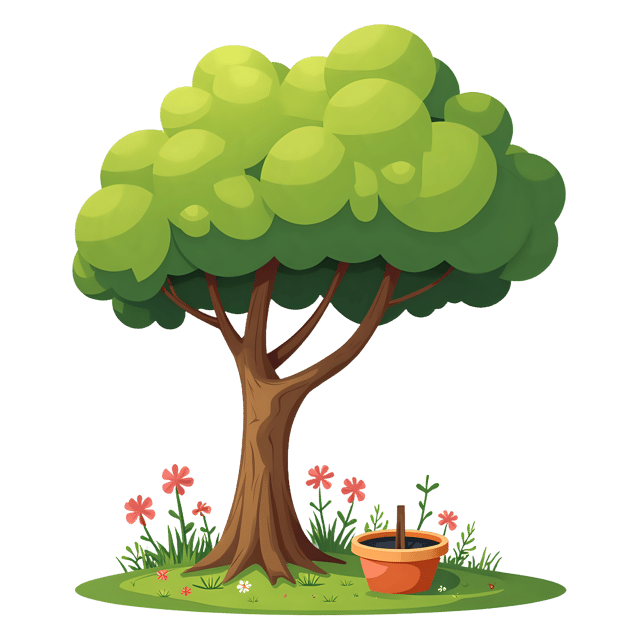 Free transparent PNG: Garden Rake Under Tree Shade  Yard Tool Clipart, free png download