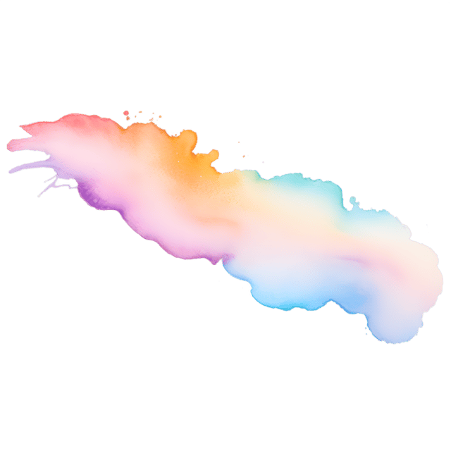 Free transparent PNG: Abstract Colorful Whimsical Strokes PNG Art for Creative Projects