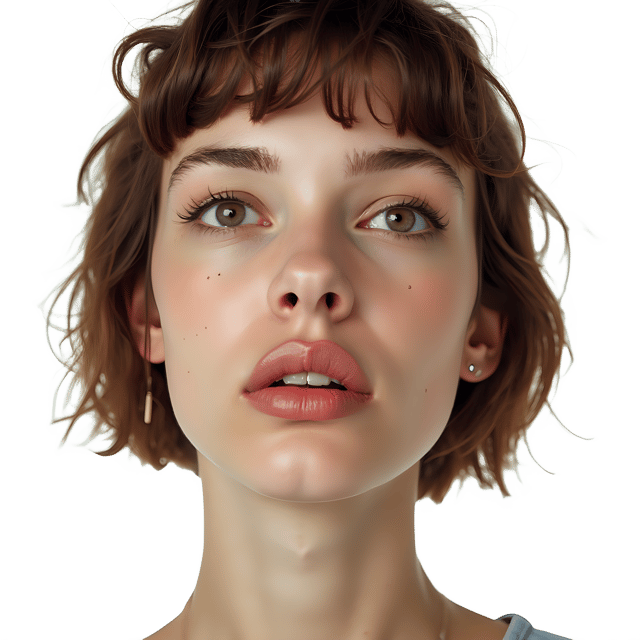 Free transparent PNG: Neutral Face PNG Download  Versatile for Art, Design  Projects
