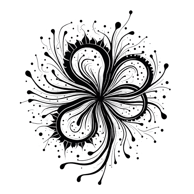 Free transparent PNG: Chaotic Flow Abstract Design Element PNG Clipart  Unique Patterns for Creative Projects