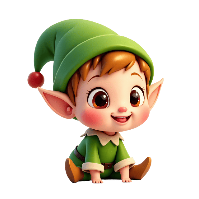 Free transparent PNG: Elf Hat SVG Vector Art for Holiday Crafts and Decorations