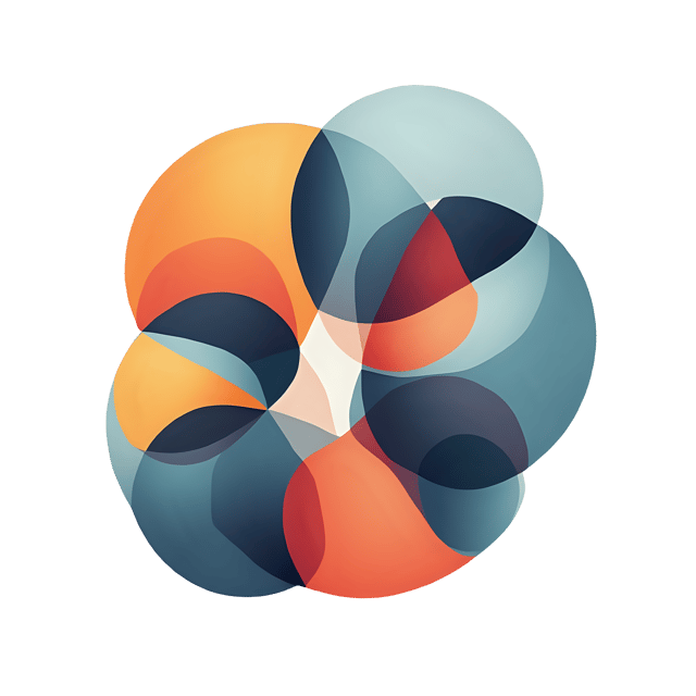 Free transparent PNG: Complex Mathematical Shapes in Artistic Representation with Transparent PNG Background