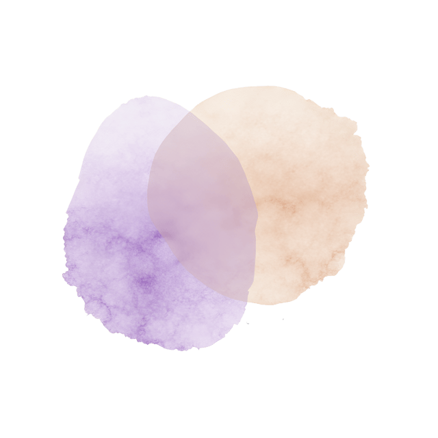 Free transparent PNG: Soft Lavender and Taupe Watercolor Splotches with Delicate Veining