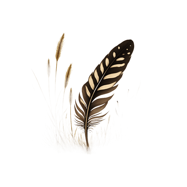 Free transparent PNG: Speckled Wing Feather  Nature Clipart, free transparent png download