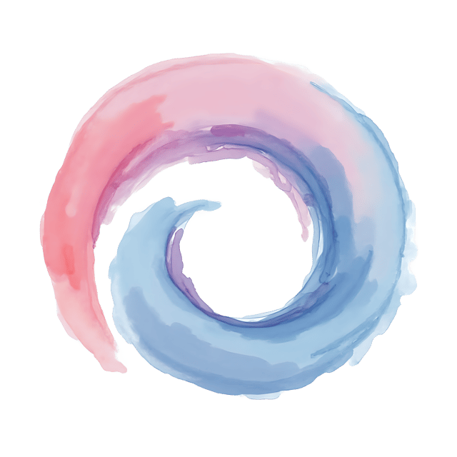 Free transparent PNG: Curved Swirl Overlapping Pastel Shapes  Free Downloadable PNG Clipart