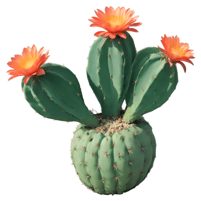 Free transparent PNG: Hatiora Cactus PNG with Transparent Background for Art and Design