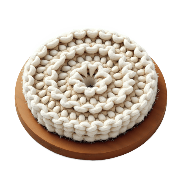 Free transparent PNG: Knitted Coaster PNG Clipart  Perfect for Crafting  Home Decor