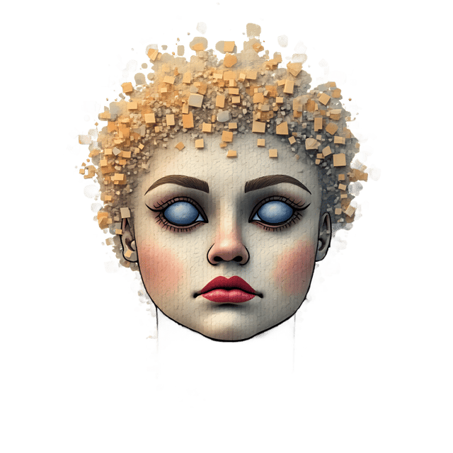 Free transparent PNG: Serious Face Square Shape PNG for Design and Art Projects