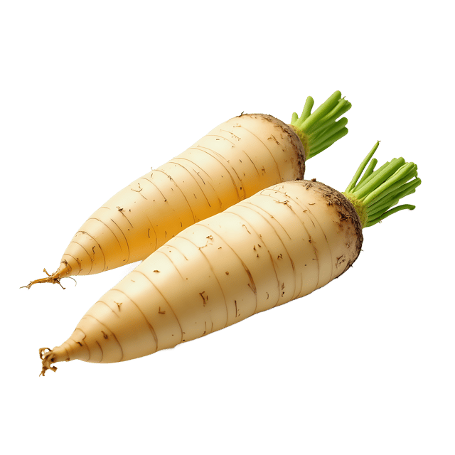 Free transparent PNG: Parsnip PNG Clipart  Ideal for Vegetarian Dishes  Health Content