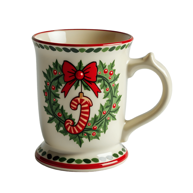 Free transparent PNG: Christmas Mug PNG Clipart  Perfect for Holiday Drinks  Gifting