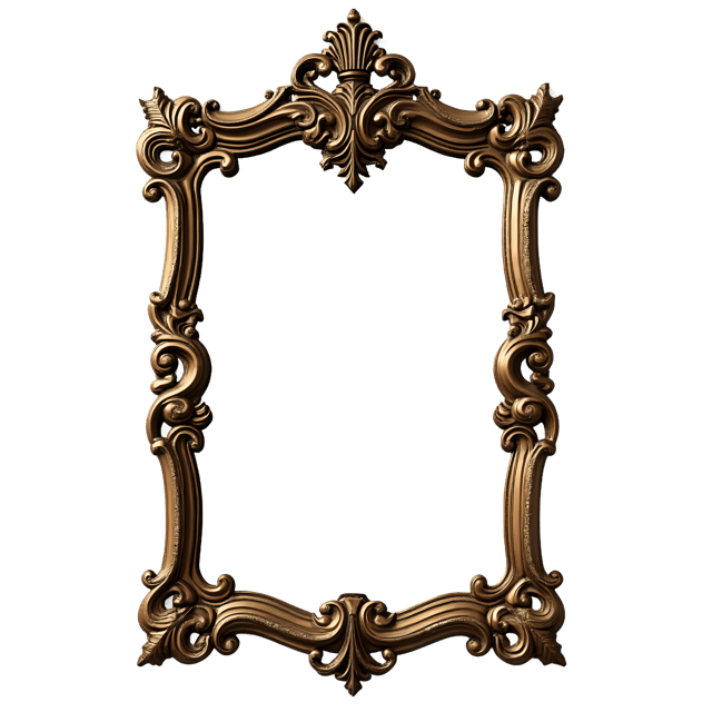 Free transparent PNG: Antique Mirror PNG Clipart  Ideal for Interior Design  Decor