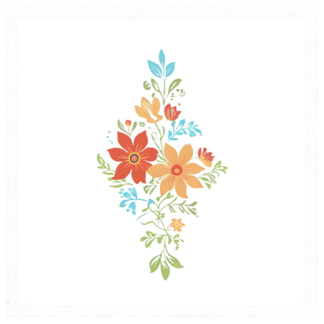 Free transparent PNG: Floral Tapestry PNG with Transparent Background for Artistic Design