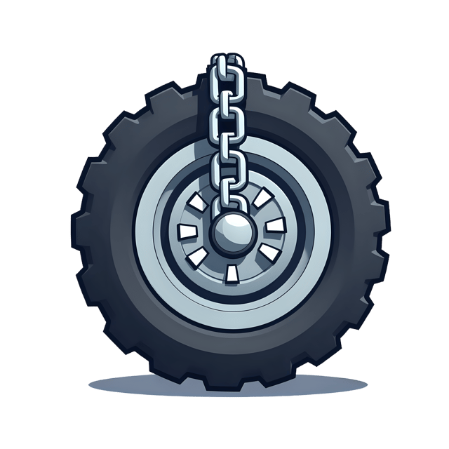 Free transparent PNG: Wheel with Chain Under Tension  Industrial Machinery Clipart, free downloadable png