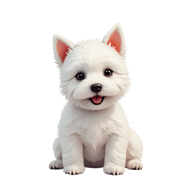 Free transparent PNG: West Highland White Terrier PNG Download  Cute Dog Clipart for Pets  Animal Lovers