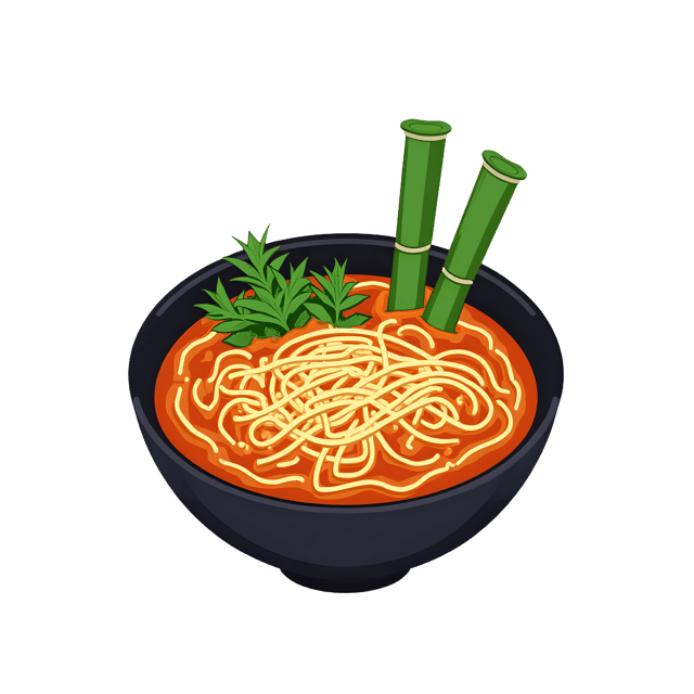 Free transparent PNG: Ramen Soup with Bamboo Shoots  Japanese Cuisine Clipart, free downloadable png