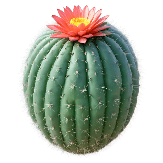 Free transparent PNG: Parodia Cactus PNG Transparent Background for Botanical and Artistic Use