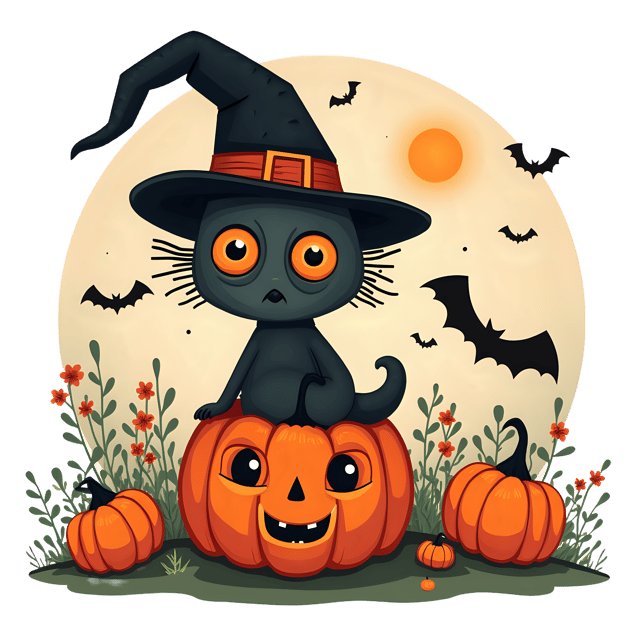 Free transparent PNG: Funny Halloween Clipart PNG  Spooky  Silly Designs for Parties  Crafts