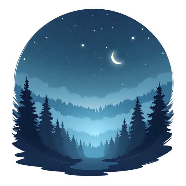 Free transparent PNG: Foggy Night  Atmospheric Scene Clipart, free downloadable png