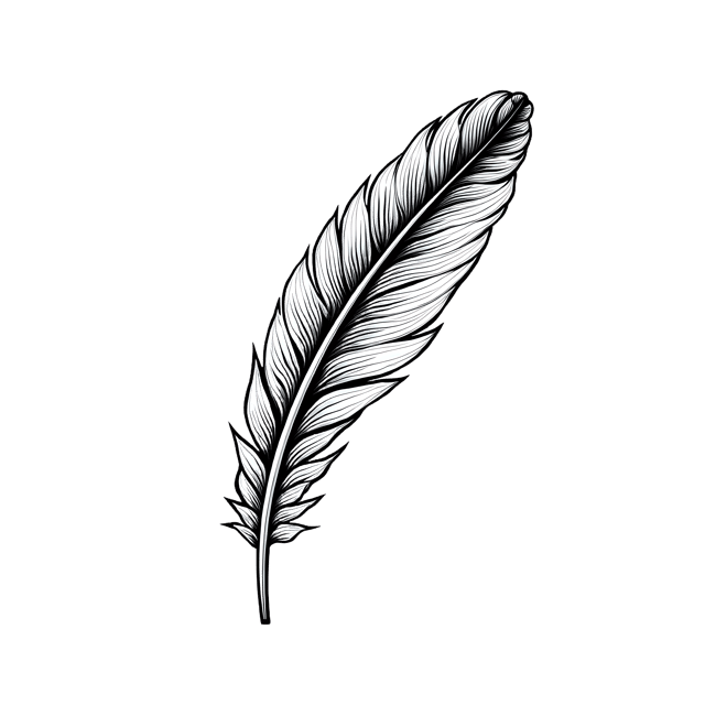 Free transparent PNG: Long Quill Feather  Elegant Decorative Clipart, free png download