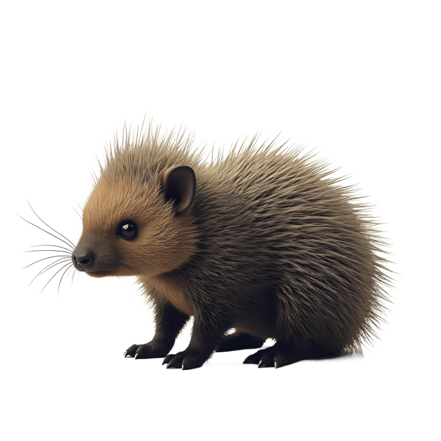 Free transparent PNG: Small Porcupine PNG Transparent Background