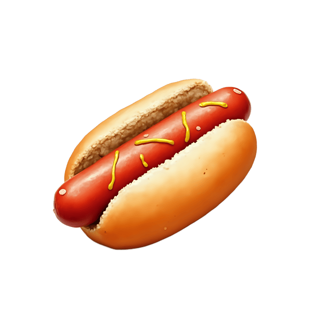 Free transparent PNG: Mini Hotdog in Crispy Bun PNG