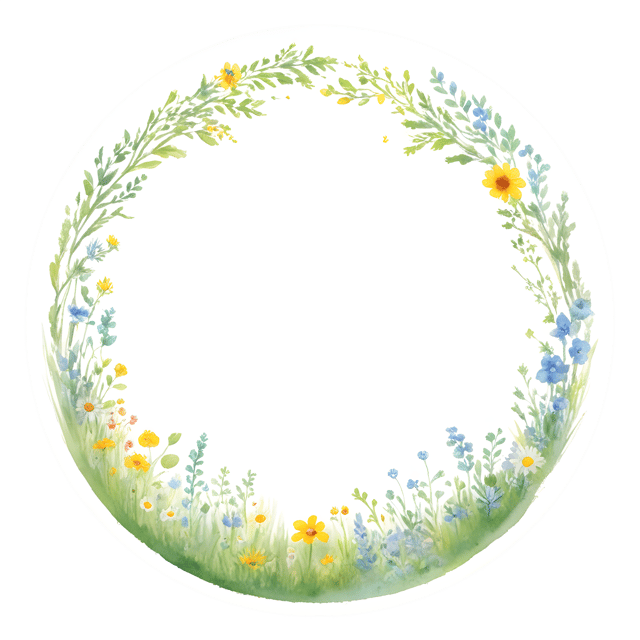 Free transparent PNG: Serenity Circle Meadow PNG with Transparent Background