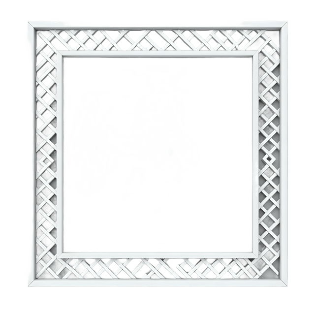 Free transparent PNG: Lattice Frame PNG Clipart  Perfect for Decorative Elements, Crafts  Design Projects