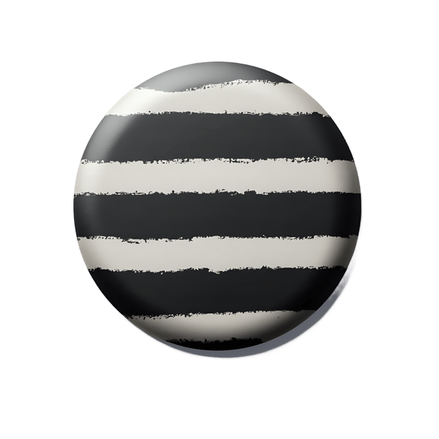 Free transparent PNG: Striped Button  Black and Silver Fashion Clipart, free png download