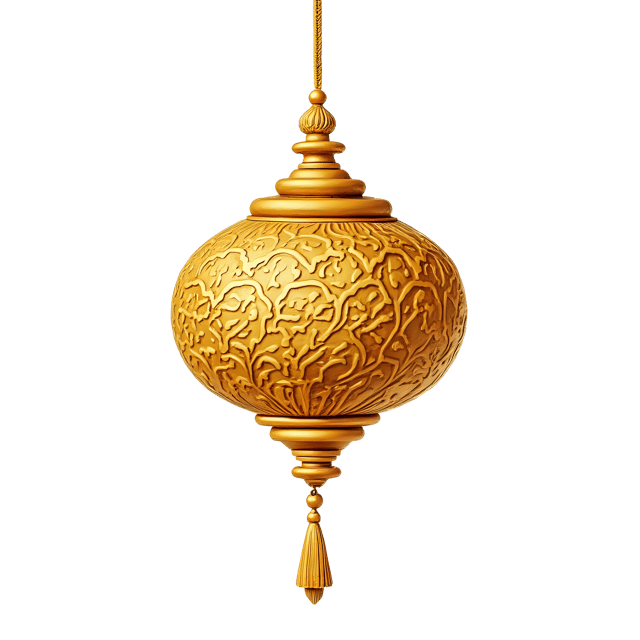 Free transparent PNG: Gold Hanging Ornament  Embossed Pattern Clipart, free png download