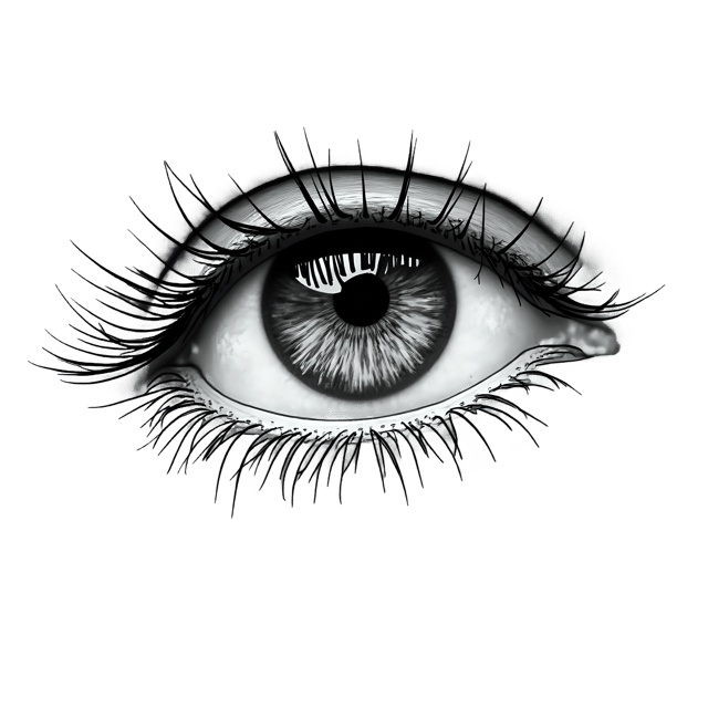 Free transparent PNG: Close-up Eye Portrait PNG Clipart  Ideal for Art Projects  Decor