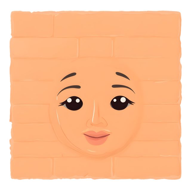 Free transparent PNG: Bare Brick Face with Visible Clay and Imperfections PNG Transparent Background