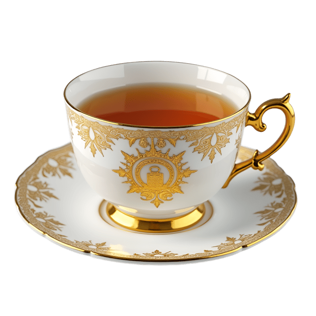Free transparent PNG: Gilded Crest Tea Cup  Elegant Monogram Clipart, free png download