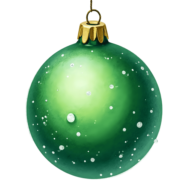 Free transparent PNG: Green Shiny Ornament  Festive Clipart, free downloadable png