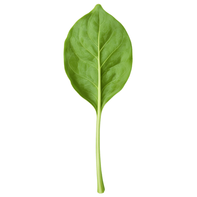 Free transparent PNG: Transparent Spinach Leaf PNG for Digital Design and Art Projects